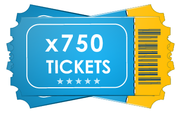 graphic for the 750x tickets